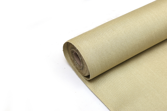 Capa texturizada incombustible de la vermiculita del paño de la tela de la fibra de vidrio