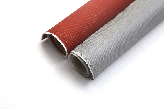 Alambre de acero inoxidable M850 1-Side 120gsm Grey Silicone Coating That Used para la chaqueta de Removale y la cortina de humo