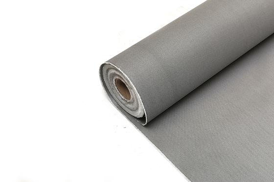 la PU inoxidable de 0.65m m Stel Wire Reinforced Glass Fabric cubrió