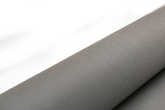 la PU inoxidable de 0.65m m Stel Wire Reinforced Glass Fabric cubrió