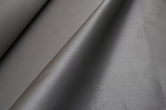 Telas de la cortina del humo y del fuego de Grey Silicone Reinforced Fiberglass Fabric