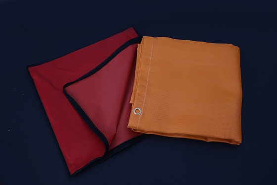 Hoyos del fuego de Mats Fireproof Fiberglass Cloth For del aislamiento térmico, cubiertas, hierba, hormigón