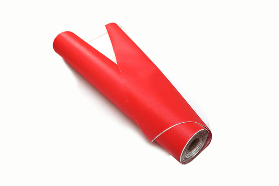tela del aislamiento térmico de la chaqueta 580gsm con el paño revestido de la fibra de vidrio del silicón de 2 lados