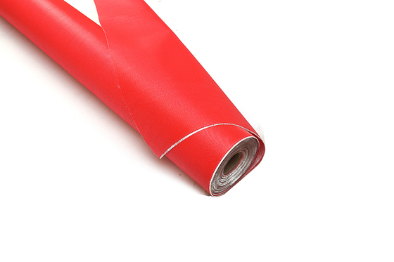tela del aislamiento térmico de la chaqueta 580gsm con el paño revestido de la fibra de vidrio del silicón de 2 lados