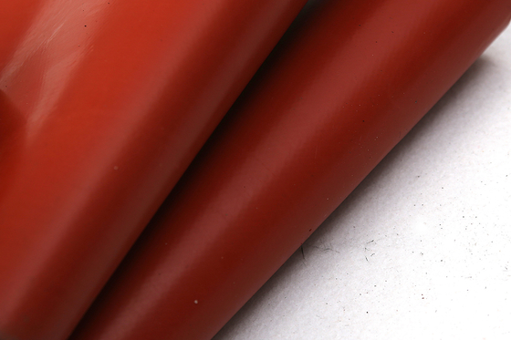 paño de la fibra de vidrio de la capa de la goma de silicona de la tela del aislamiento térmico de 0.8m m