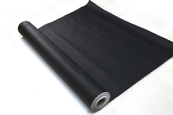 Material de aislamiento térmico de Grey Silicone Coated Fiberglass Fabric 0.85m m