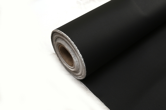 Material de aislamiento térmico de Grey Silicone Coated Fiberglass Fabric 0.85m m