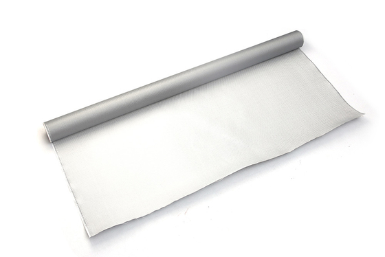 Alambre de acero inoxidable M850 1-Side 120gsm Grey Silicone Coating That Used para la chaqueta de Removale y la cortina de humo
