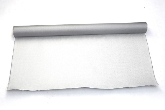 Alambre de acero inoxidable M850 1-Side 120gsm Grey Silicone Coating That Used para la chaqueta de Removale y la cortina de humo