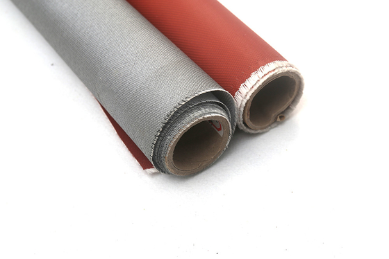 Alambre de acero inoxidable M850 1-Side 120gsm Grey Silicone Coating That Used para la chaqueta de Removale y la cortina de humo