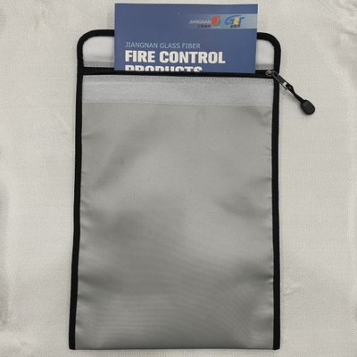 bolsa resistente al fuego grande de los objetos de valor de la prenda impermeable del bolso del documento 11x15inch