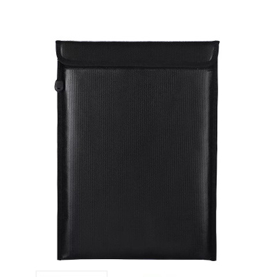 la bolsa impermeable del fichero de los 28x38cm de los objetos de valor incombustibles grandes del bolso modificó para requisitos particulares