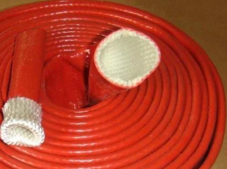 el silicón que envolvía de la fibra de vidrio de la goma de silicona de 2.2m m cubrió envolver