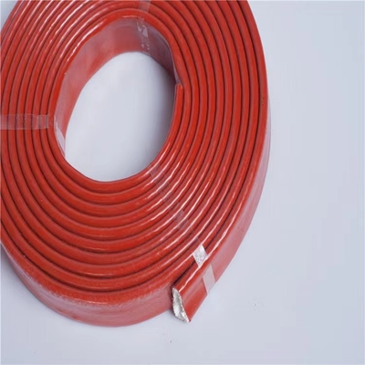el silicón que envolvía de la fibra de vidrio de la goma de silicona de 2.2m m cubrió envolver