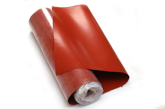 Aislamiento revestido del paño de la fibra de vidrio del solo silicón lateral de cristal del vidrio/C de E resistente al fuego