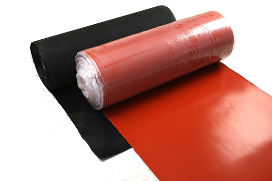 paño revestido al aire libre 2.0m m de la fibra de vidrio del silicón que extiende 3300gsm