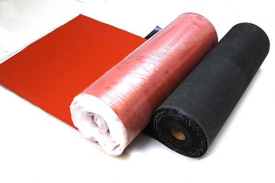 tela incombustible revestida 1500gsm de la fibra de vidrio del silicón de 920m m